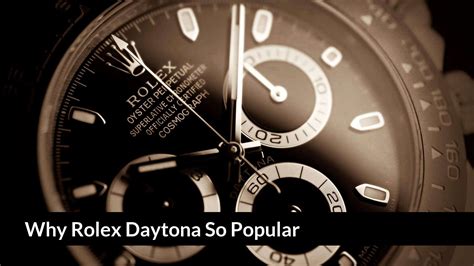 why is rolex daytona so popular